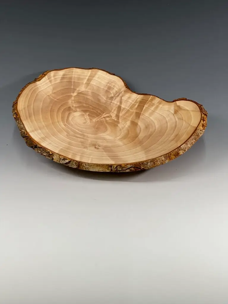Figured Maple Dish